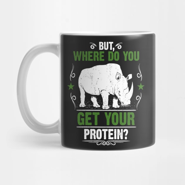 Where Do You Get Your Protein? by jslbdesigns